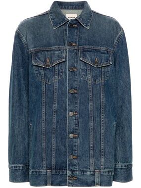 KHAITE Jean Jacket Oversized blue denim, size Medium